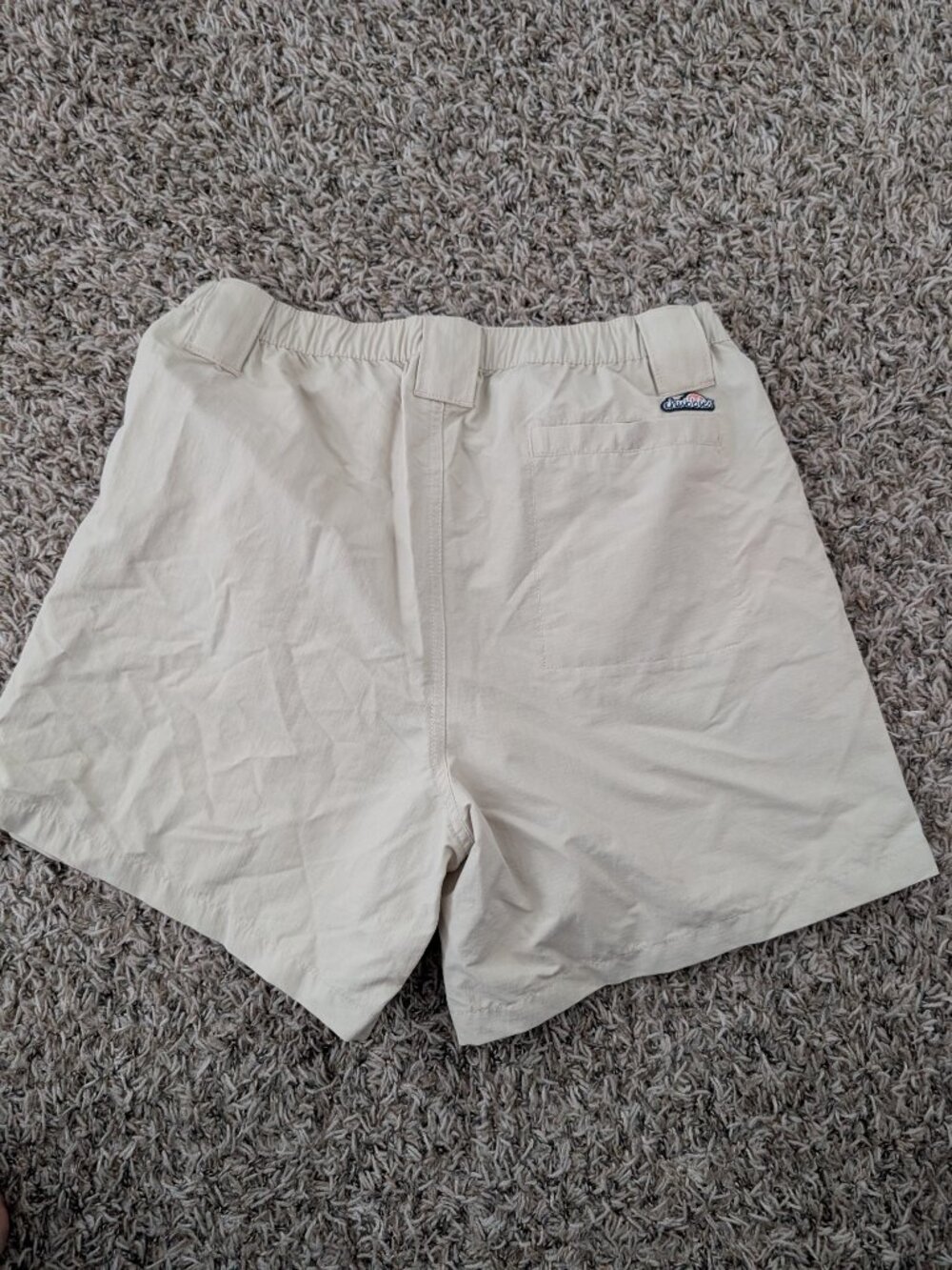 Chubbies Men's Dry-Flys Fishing Shorts - 5.5 Inseam - Tan - Medium - Picture 4 of 6